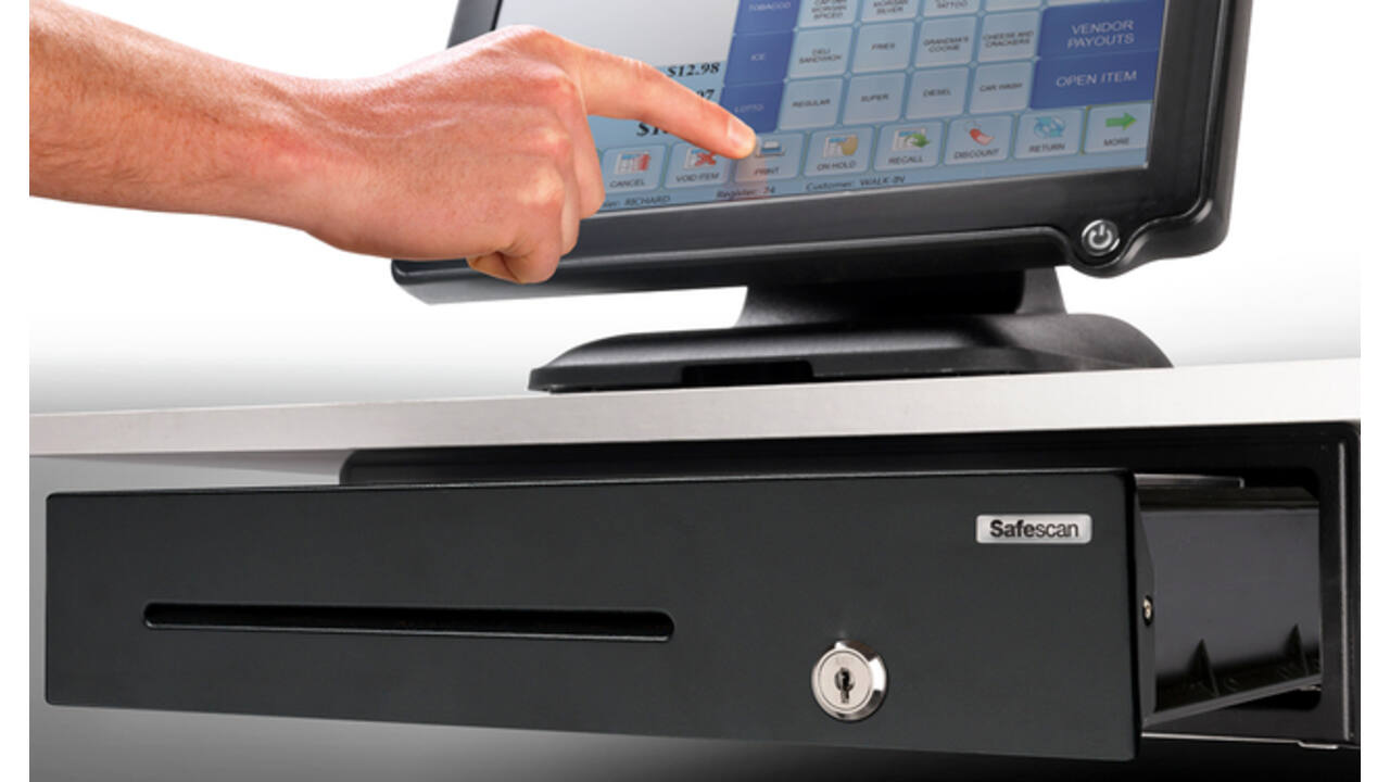 Kassalade Safescan LD-4141 zwart