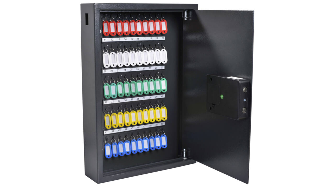 Sleutelkast Pavo High security 50 haken 550x380x100mm