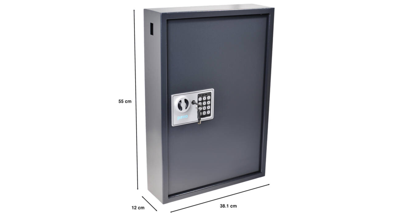 Sleutelkast Pavo High security 100 haken 600x410x120mm