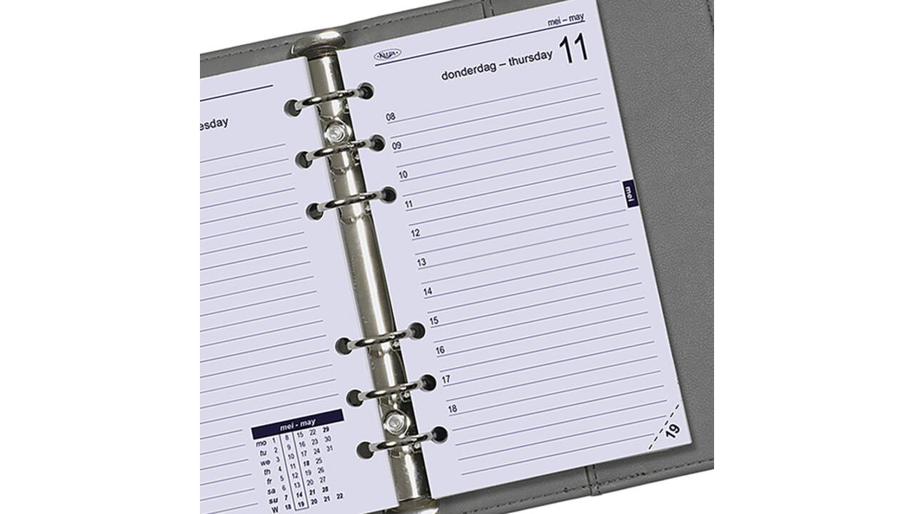 Agendavulling 2027 Kalpa Personal 1dag/1pagina