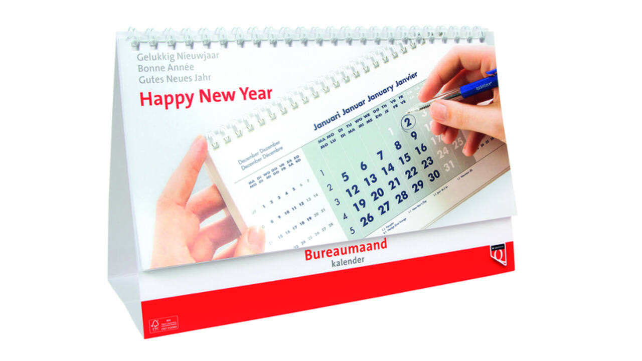 Bureaumaandkalender 2027 Quantore
