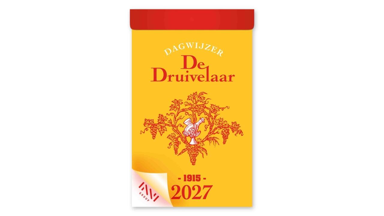 Dagscheurkalender 2027 de Druivelaar