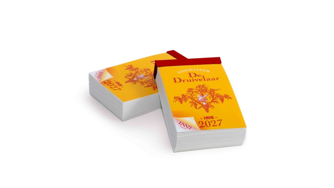 Dagscheurkalender 2027 de Druivelaar