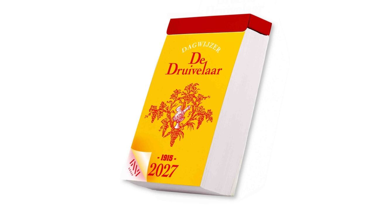 Dagscheurkalender 2027 de Druivelaar