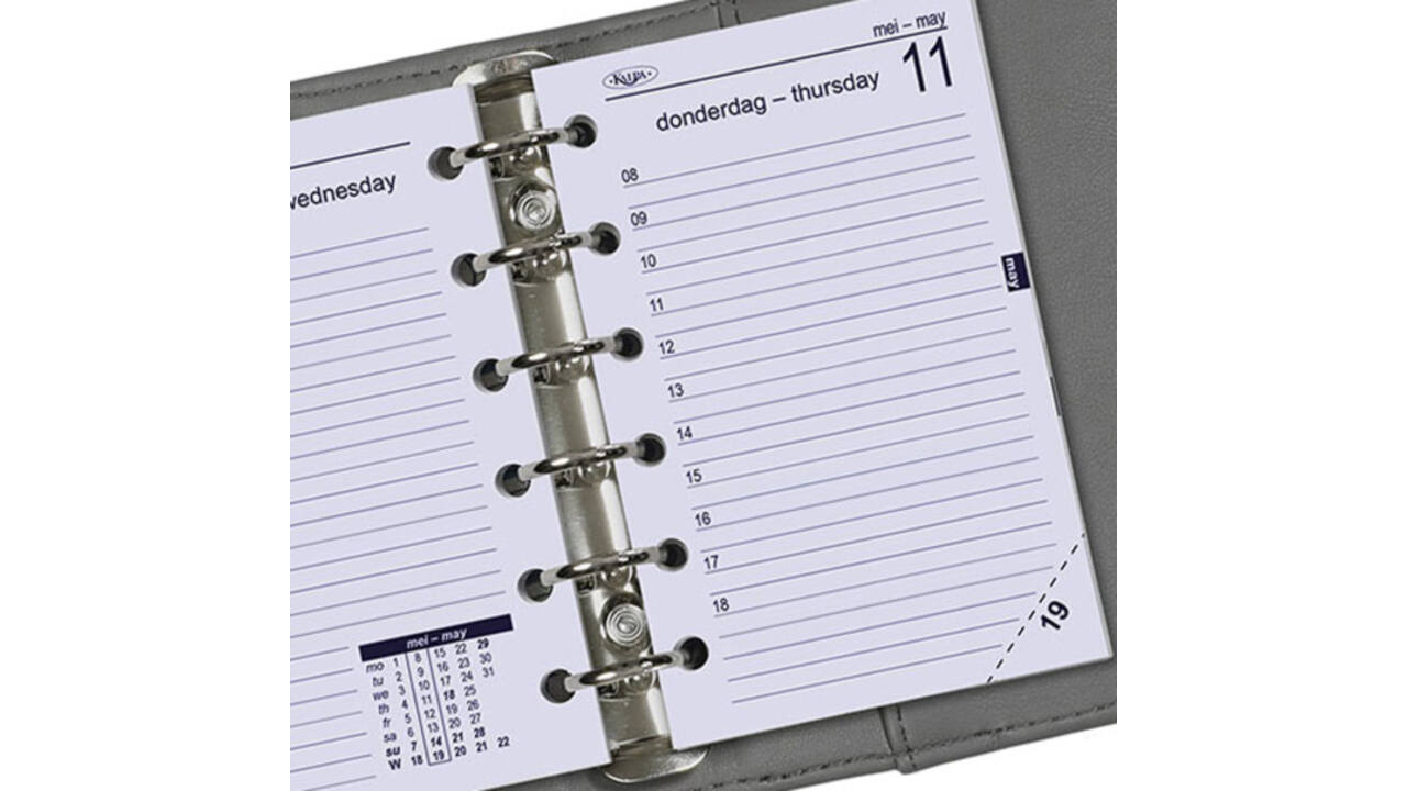 Agendavulling 2027 Kalpa Pocket 1dag/1pagina