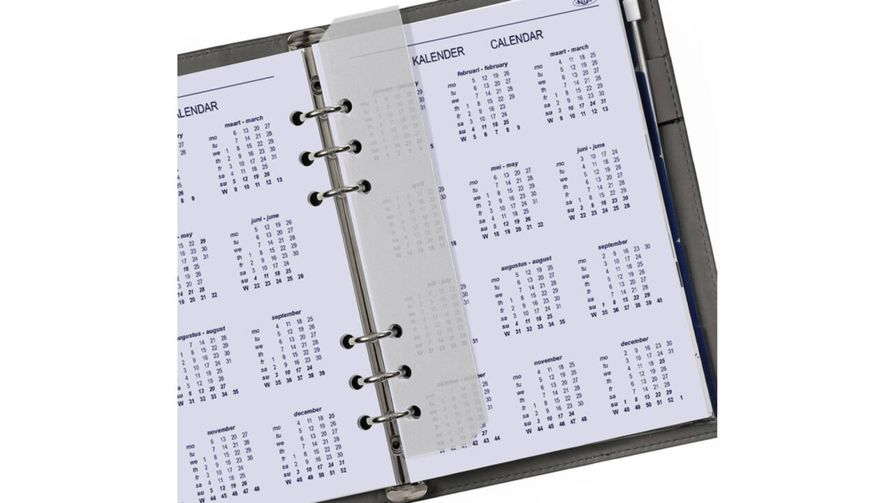 Agendavulling 2027 Kalpa A5 jaardoos 7dagen/2pagina's