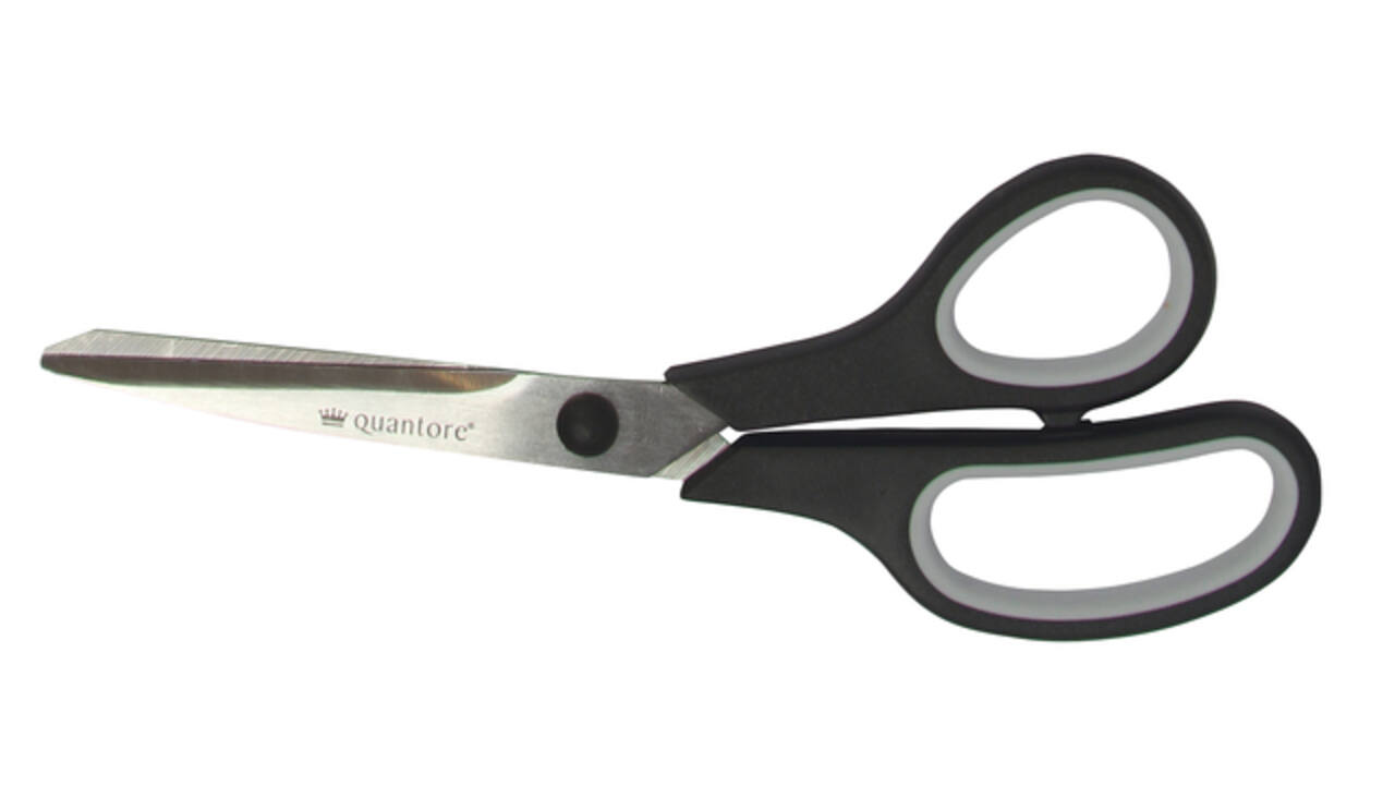 Schaar Quantore 210mm soft grip zwart