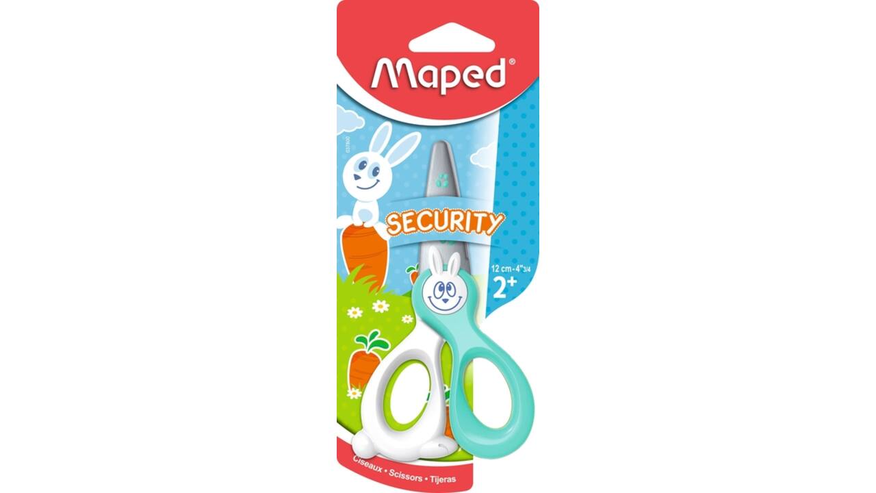 Kinderschaar Maped KidiCut 12cm assorti