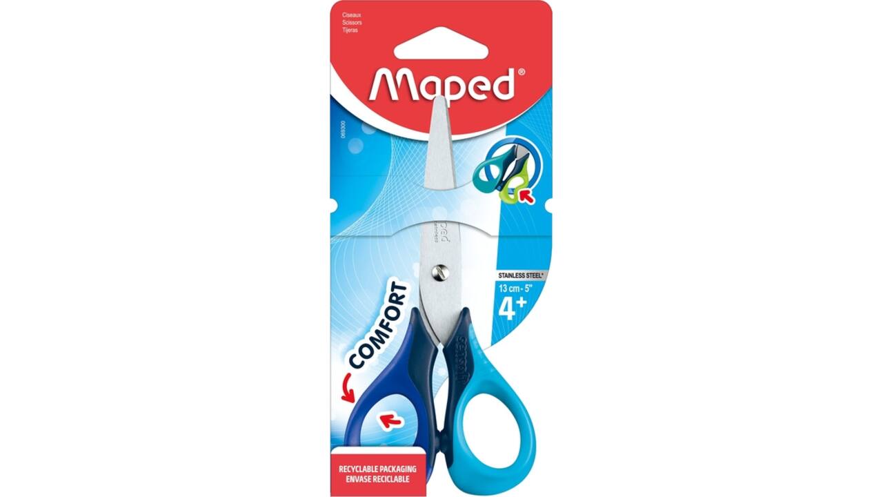 Kinderschaar Maped Sensoft 13cm display á 12 stuks assorti