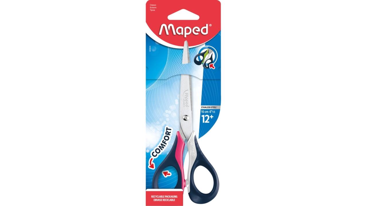 Schaar Maped Sensoft 16cm assorti