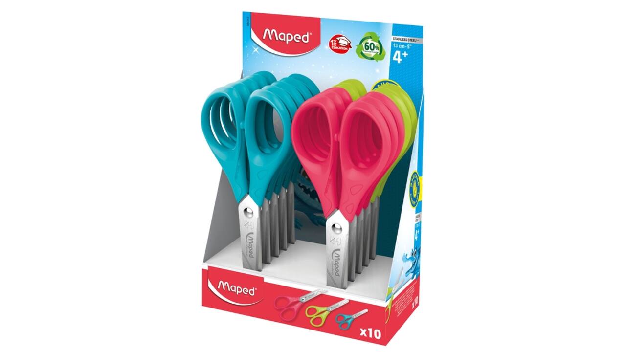 Schaar Maped Essentials 13cm links assorti