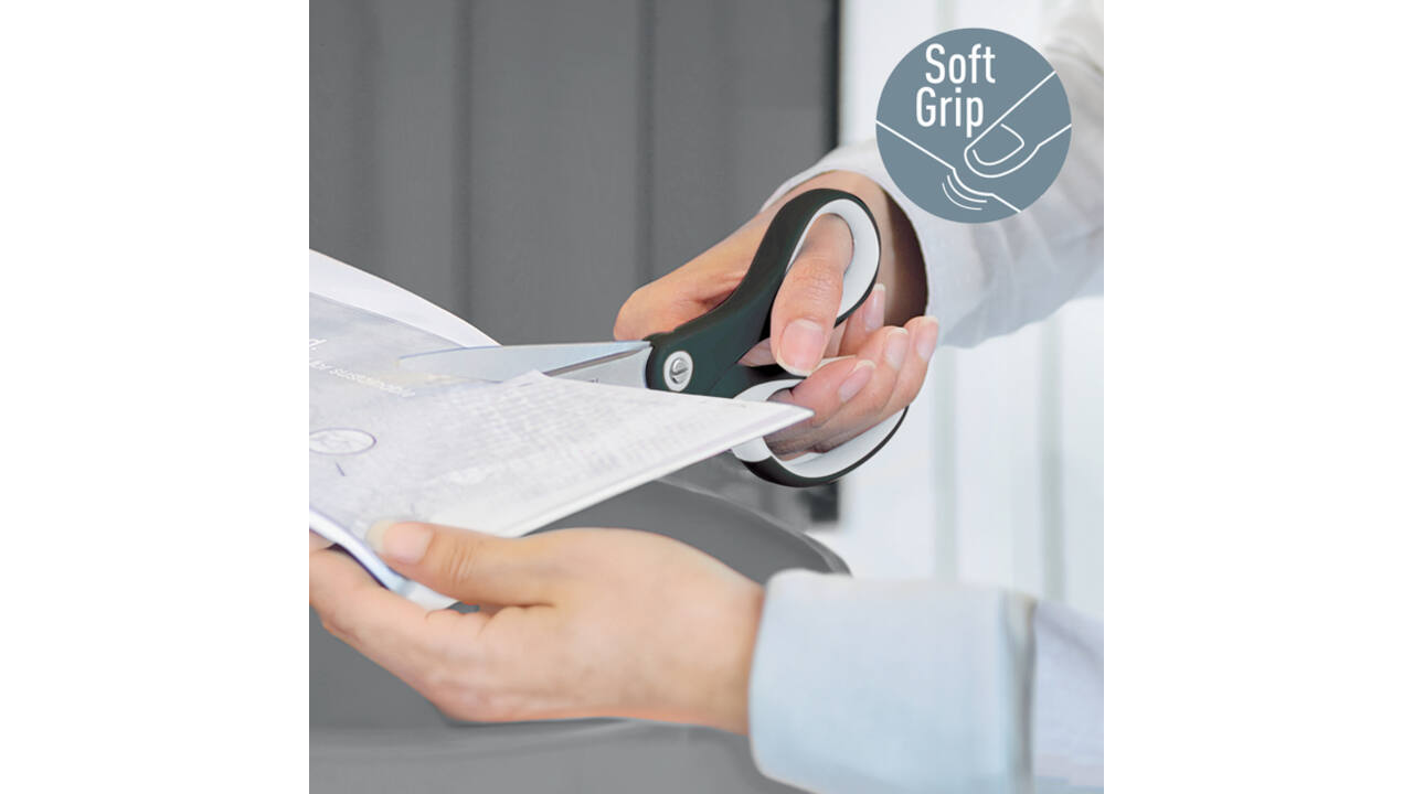 Schaar Leitz WOW 205mm titanium zwart