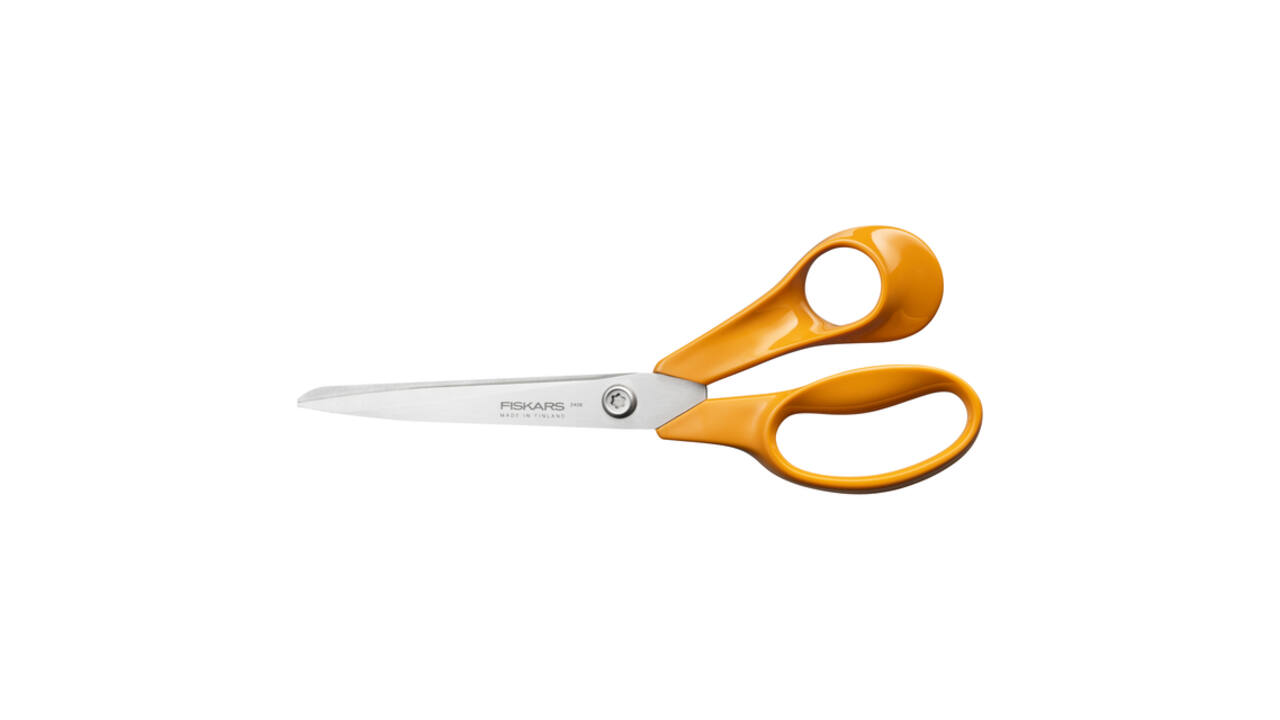 Schaar Fiskars Classic universeel 21cm oranje