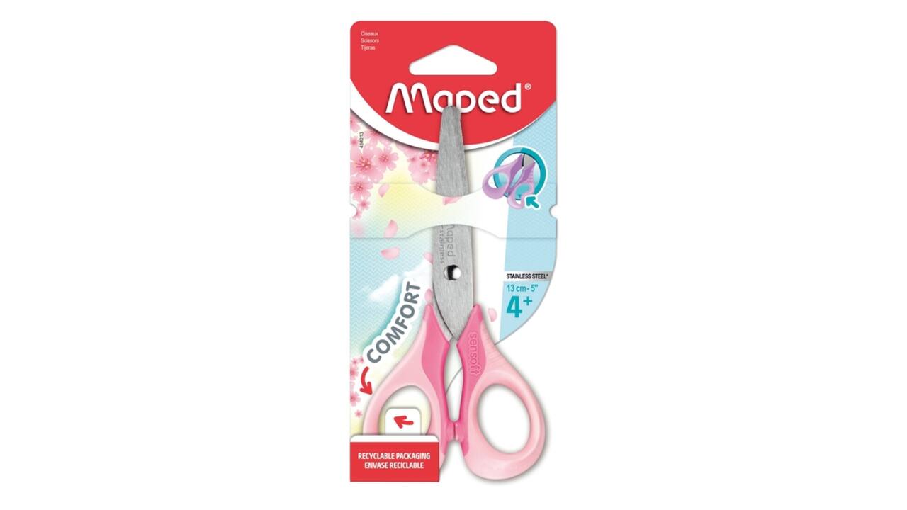 Schaar Maped Sensoft 13cm pastel assorti