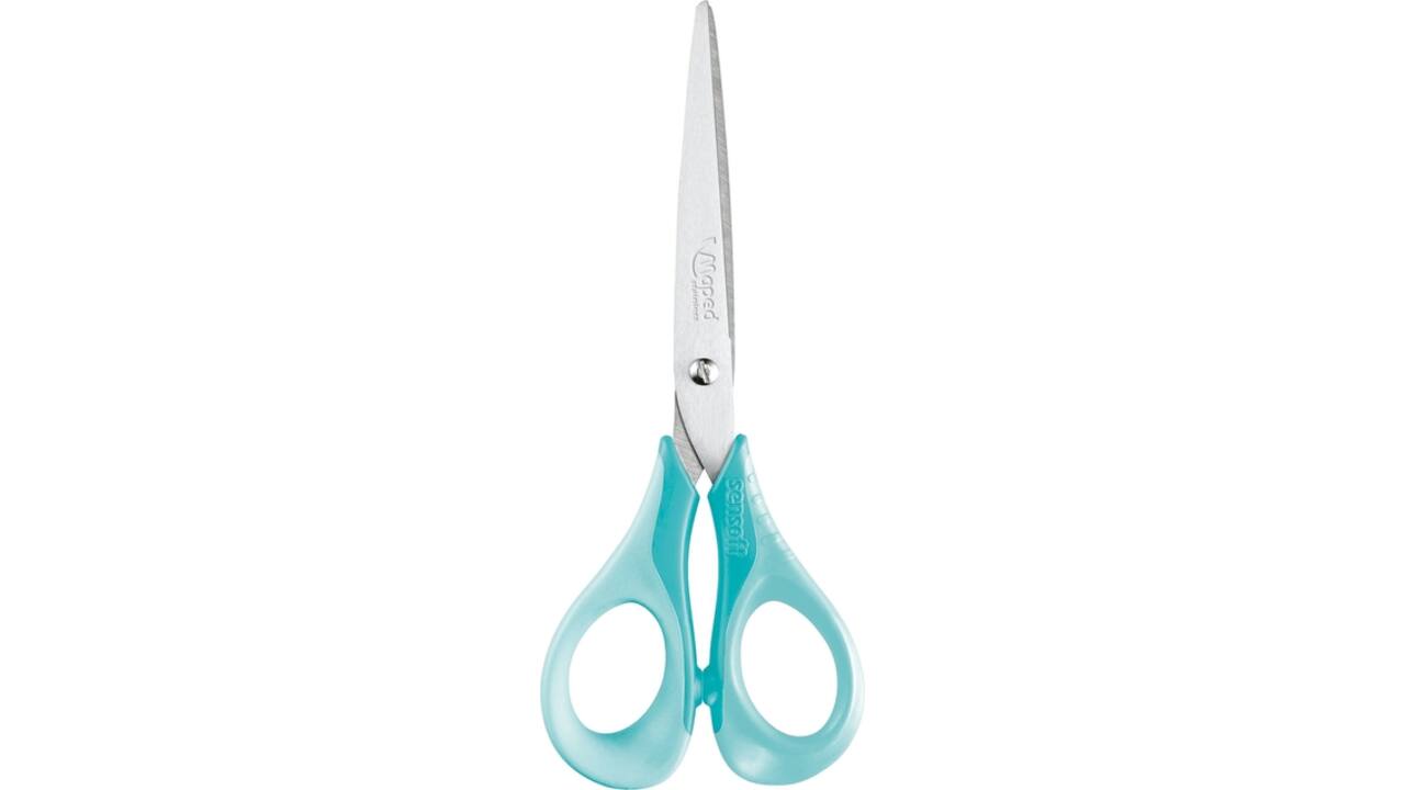 Schaar Maped Sensoft 16cm pastel assorti
