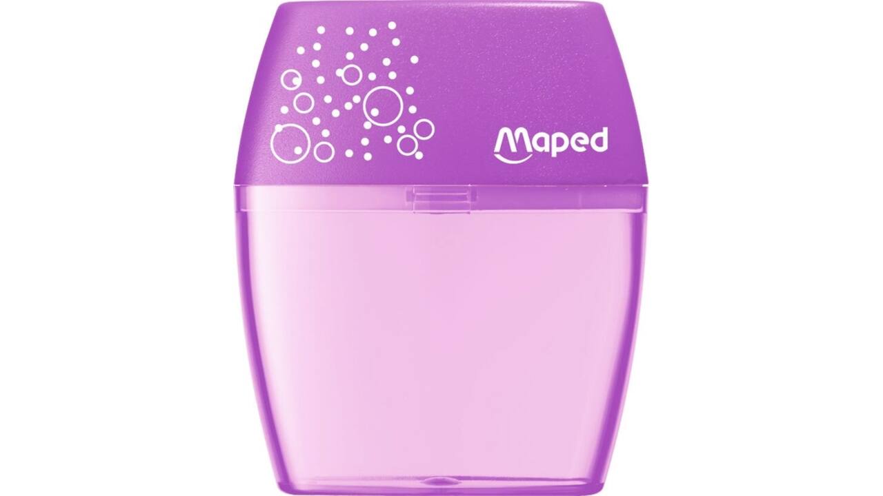 Puntenslijper Maped Shaker 2-gaats display à 20 stuks assorti