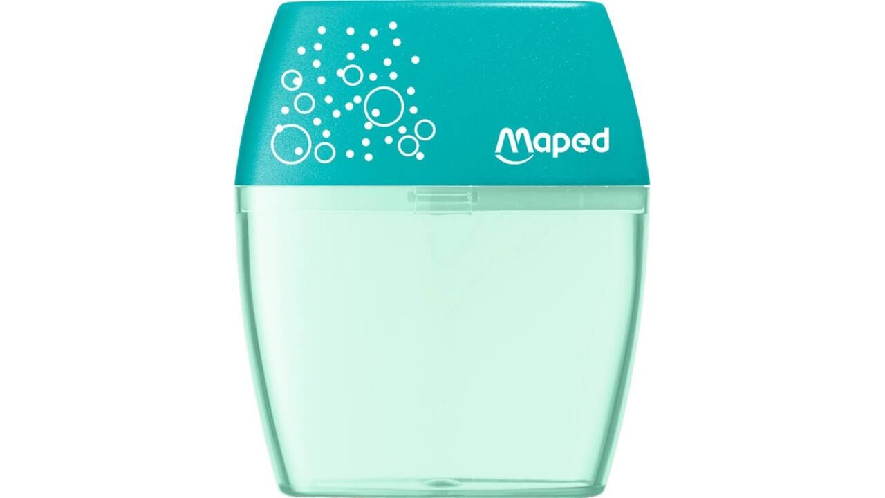 Puntenslijper Maped Shaker 2-gaats display à 20 stuks assorti