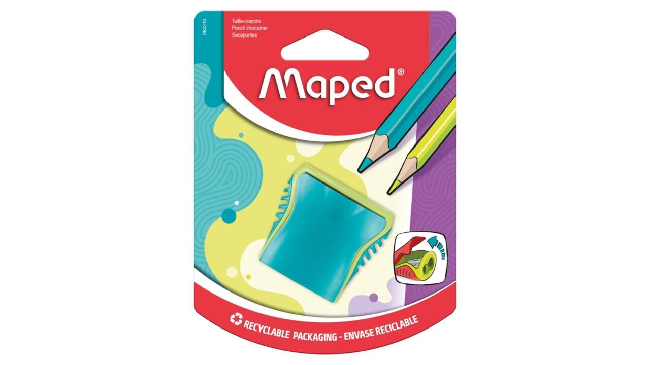 Puntenslijper Maped Boogy 2gaats assorti