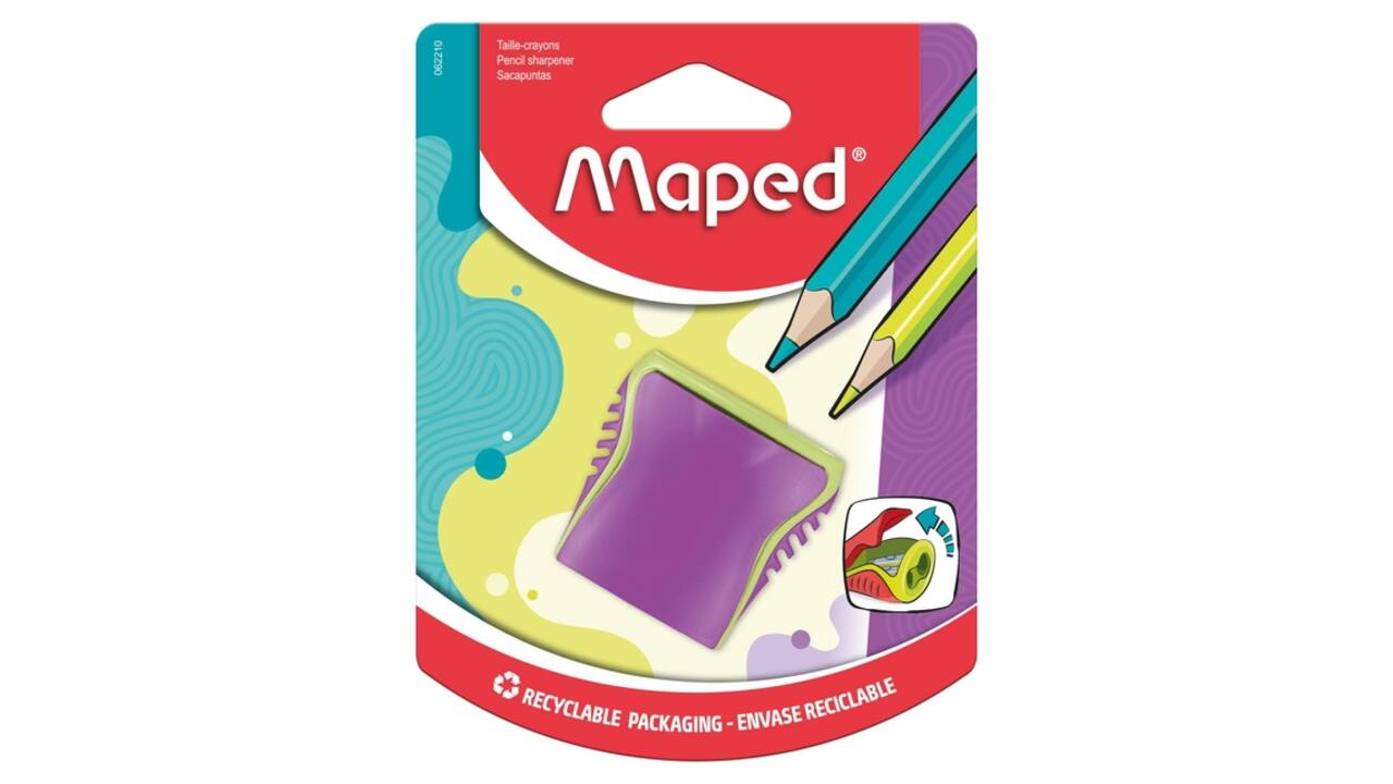 Puntenslijper Maped Boogy 2gaats assorti