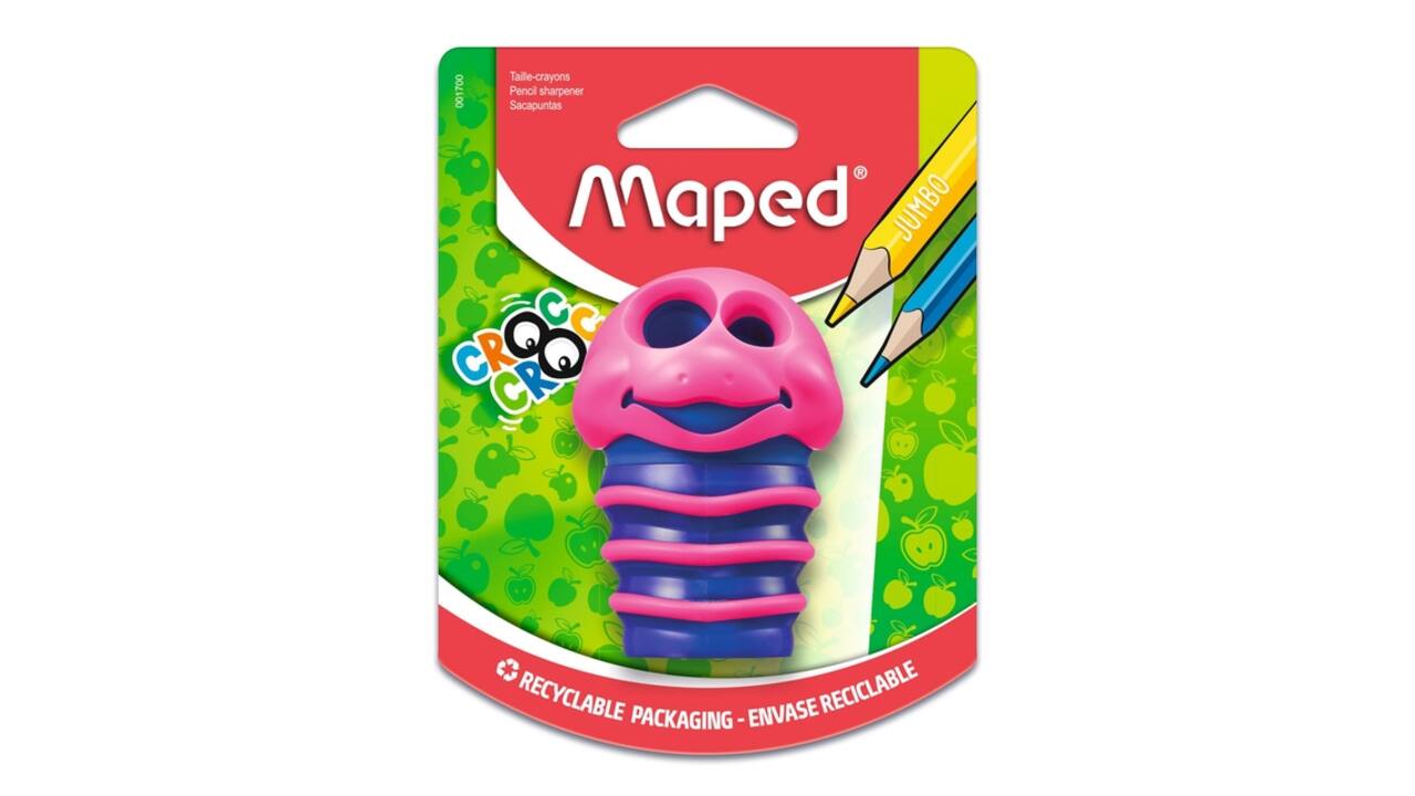 Puntenslijper Maped Croc Croc Bug 2gaats assorti