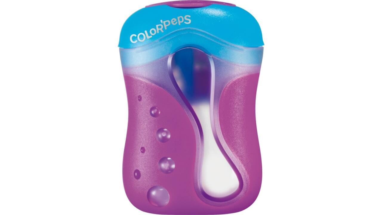Puntenslijper Maped Color'Peps 2gaats display á 24 stuks assorti