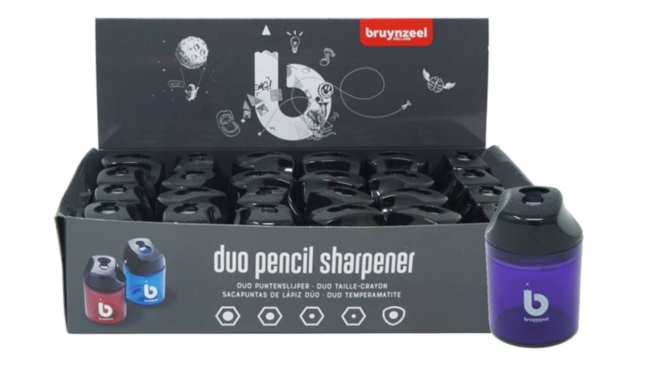 Puntenslijper Bruynzeel Teens assorti