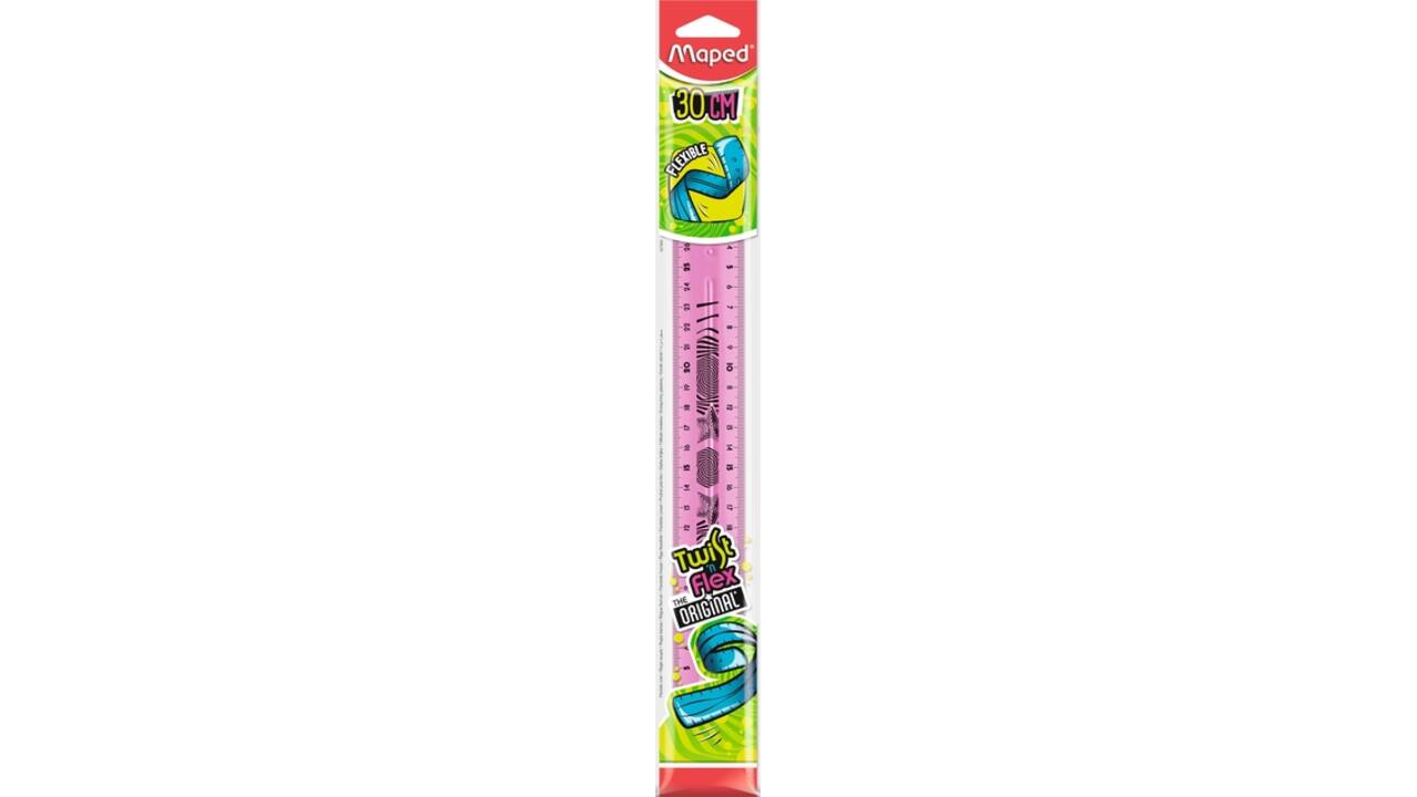 Liniaal Maped Twist 'n Flex 30cm assorti