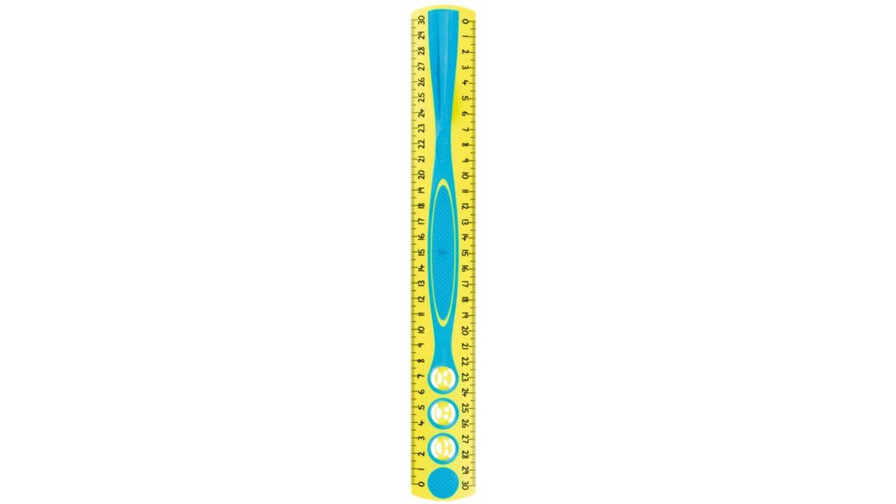 Liniaal Maped Kidy'grip 30cm assorti