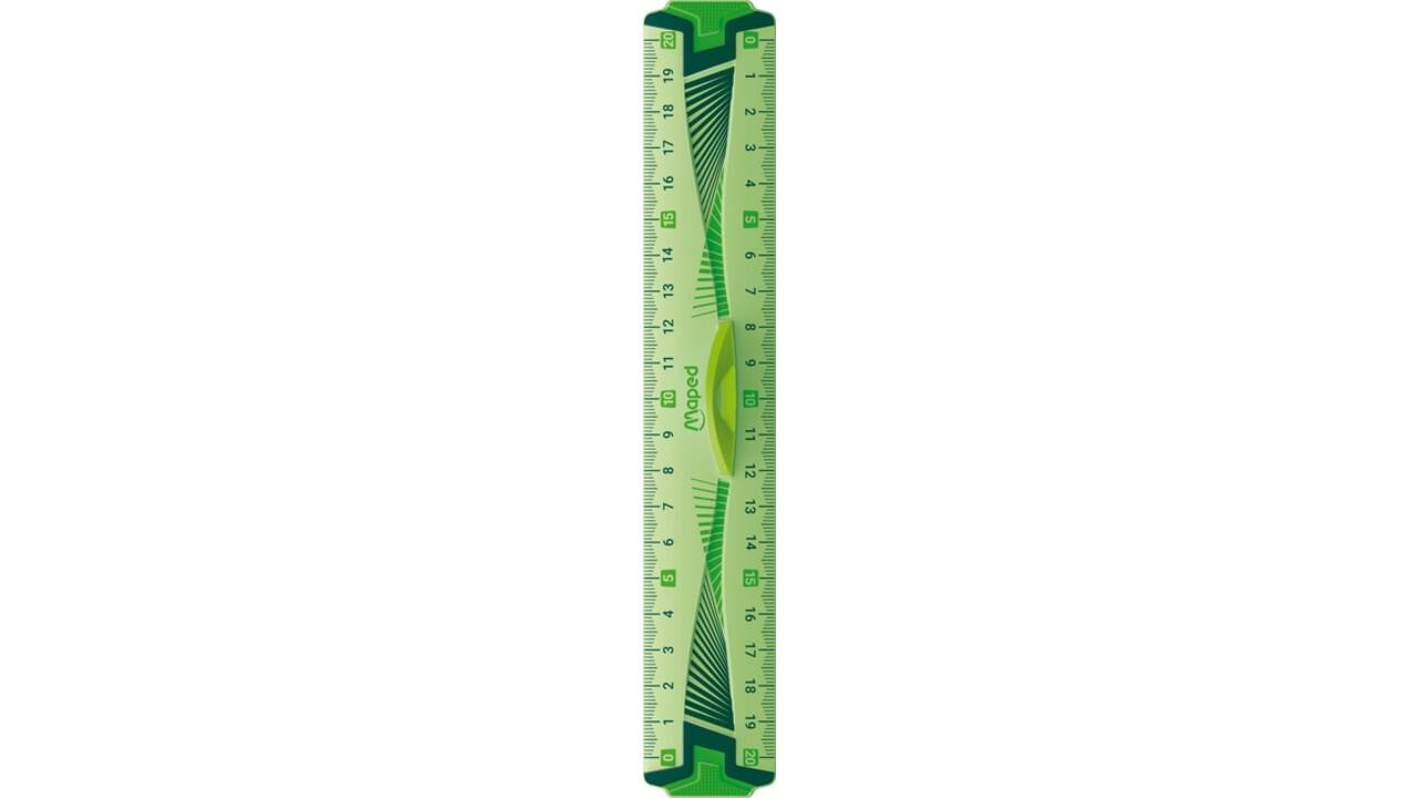 Liniaal Maped Flex met grip 20cm assorti