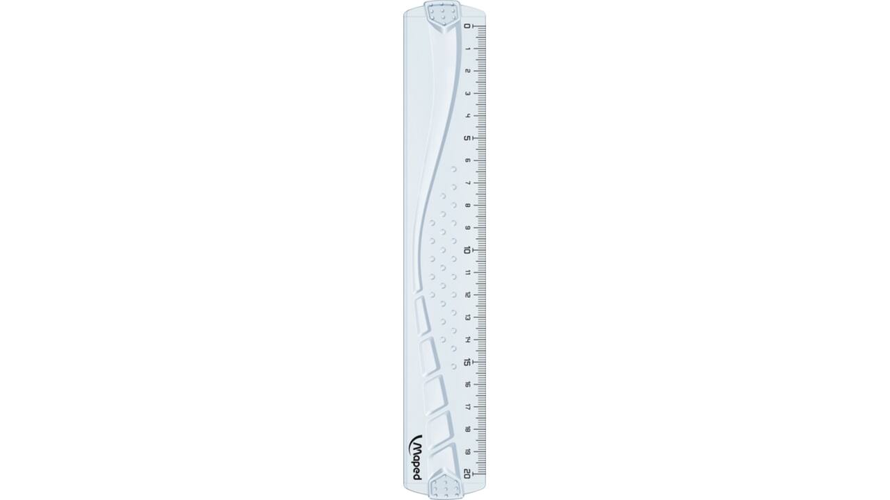 Liniaal Maped Geometric 20cm transparant