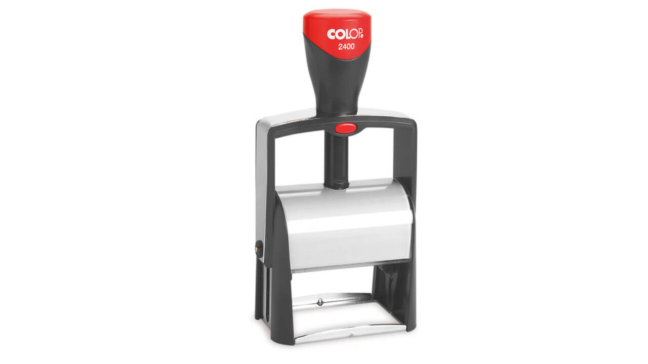 Tekststempel Colop Heavy Duty 2400 Classic Line personaliseerbaar