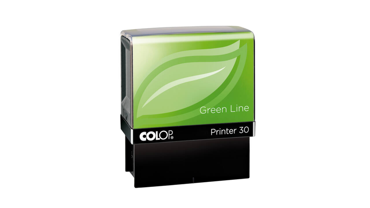 Tekststempel Colop Printer 30 Green Line personaliseerbaar