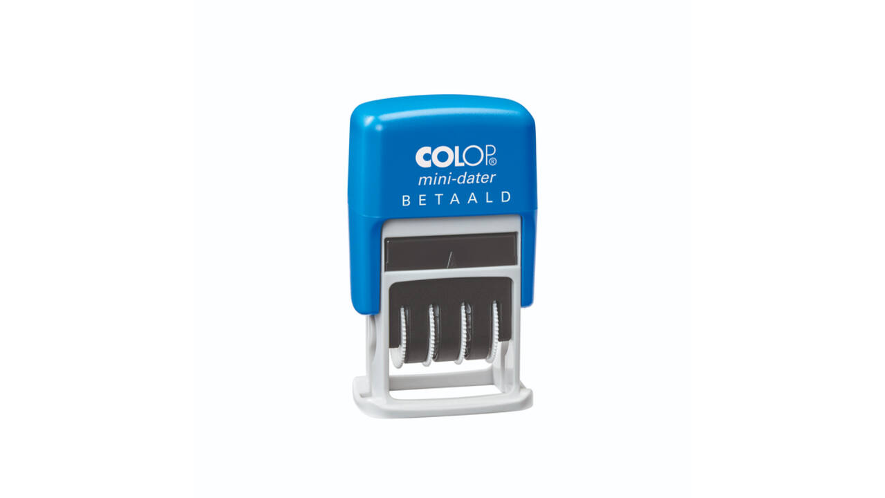 Woord-datumstempel Colop Printer Mini S 160/L betaald