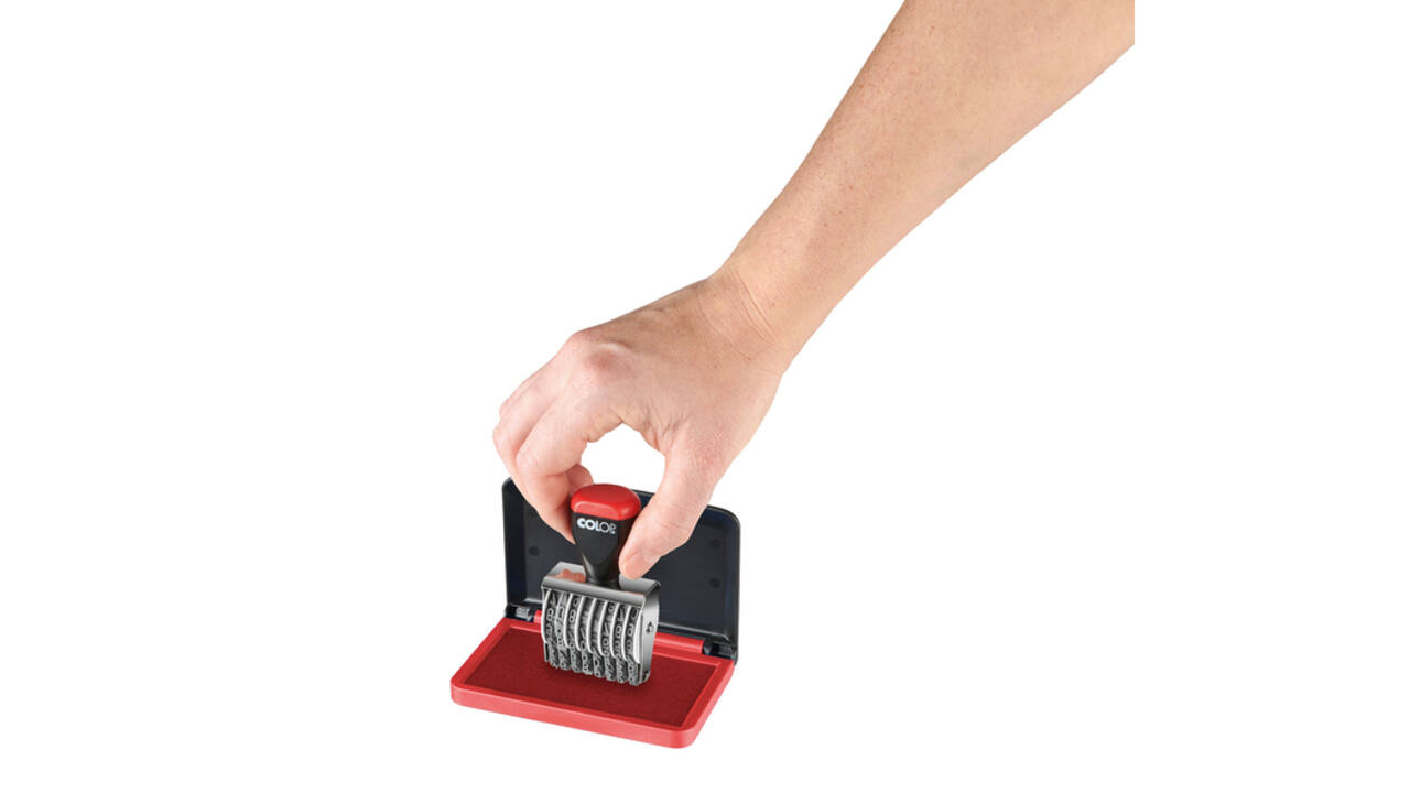 Inktkussen Colop Micro 1 90x50mm rood