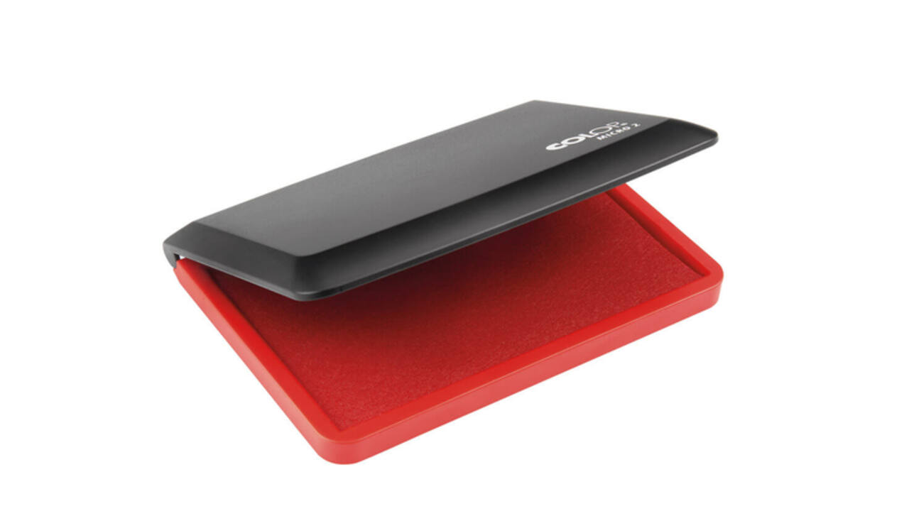 Inktkussen Colop Micro 2 110x70mm rood