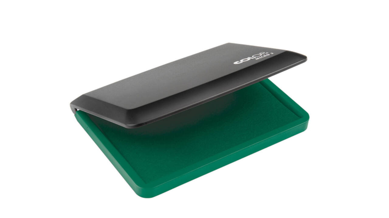 Inktkussen Colop Micro 2 110x70mm groen