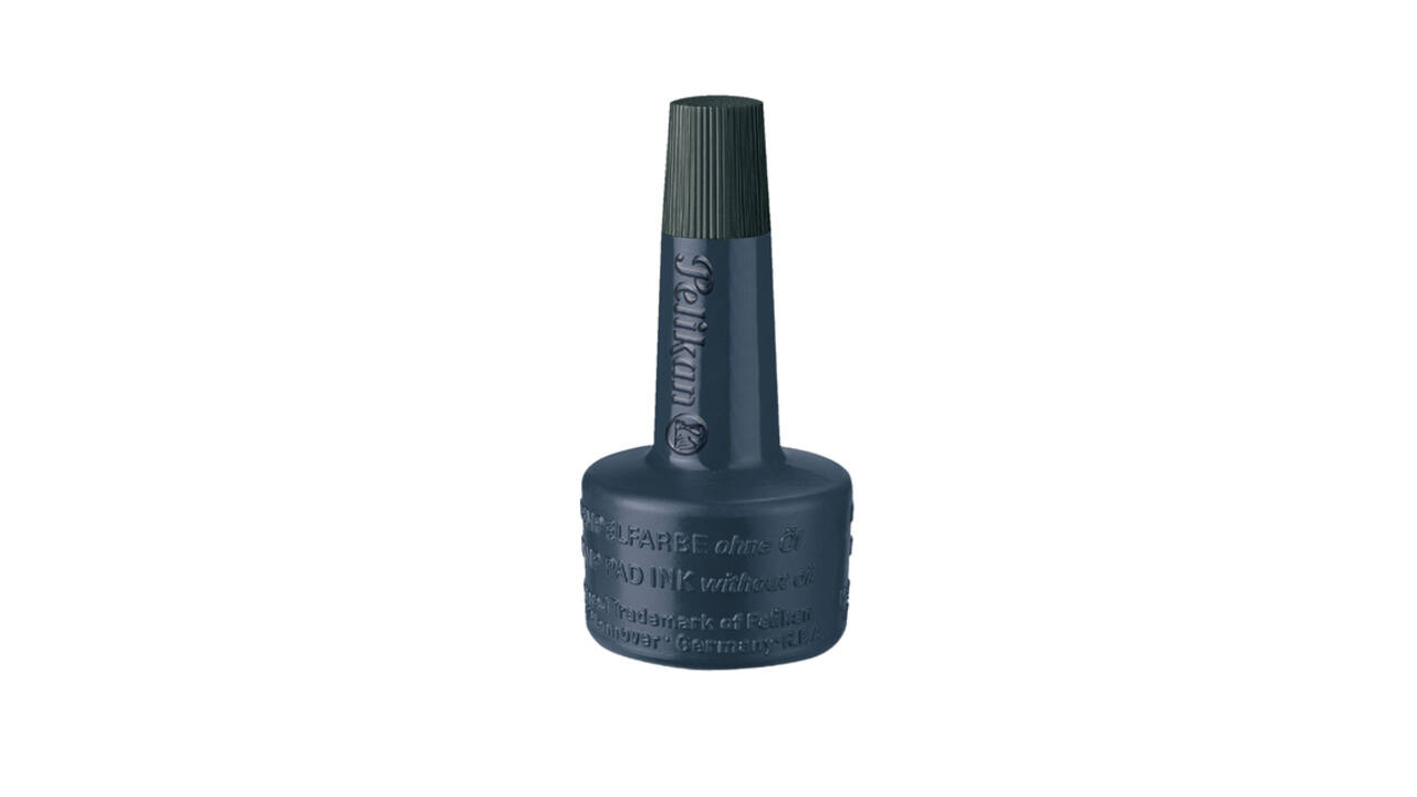 Stempelinkt Pelikan flacon 28ml zwart