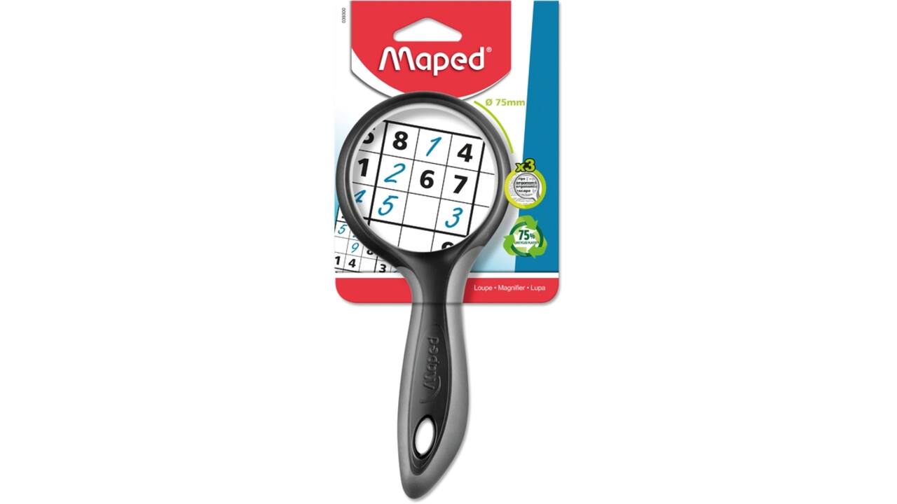 Loep Maped Ergologic 3x vergroting 75mm blister