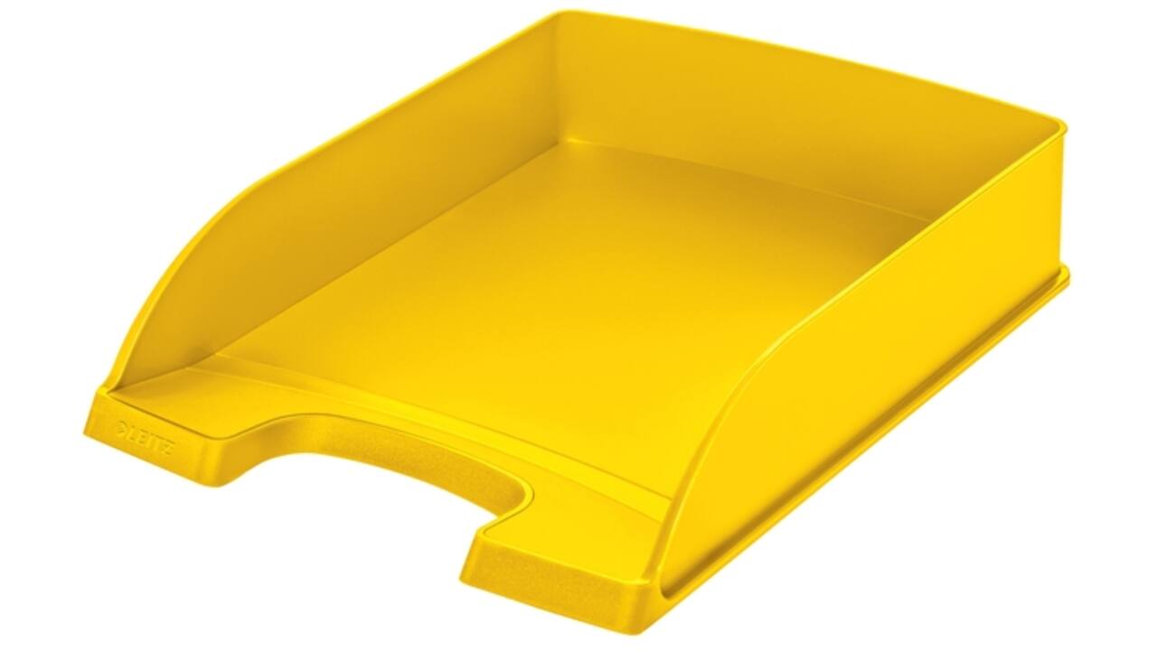Brievenbak Leitz Plus standaard  A4 geel