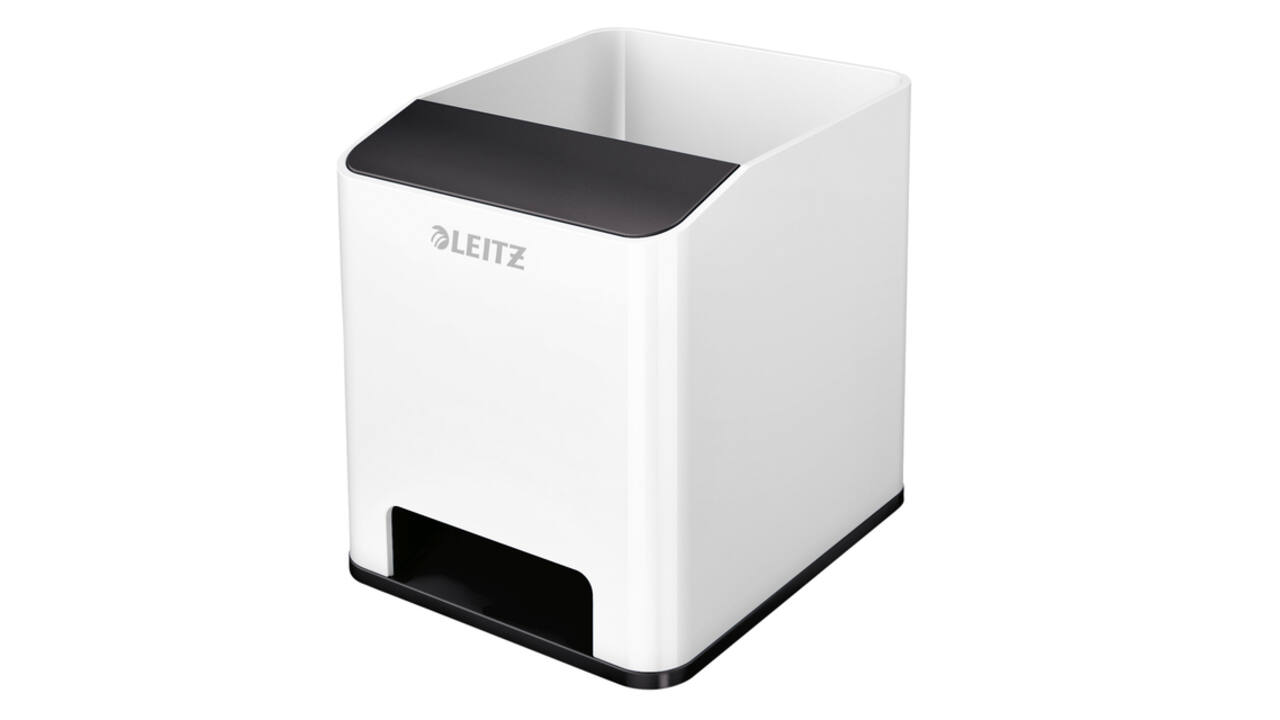Pennenhouder Leitz WOW wit/zwart