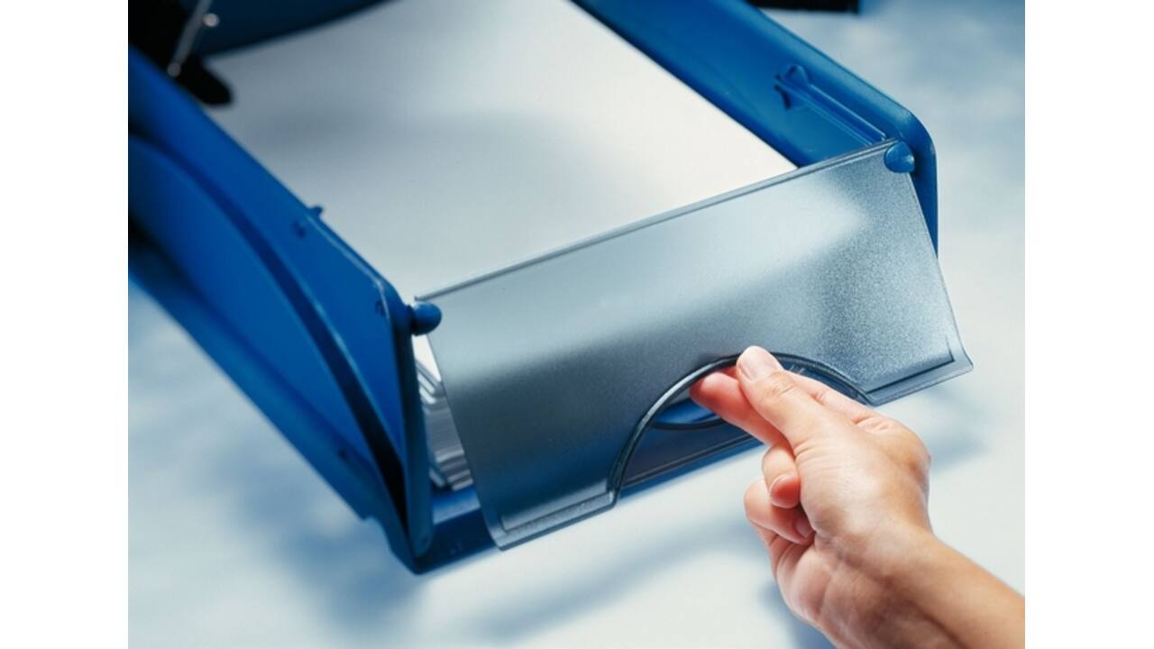Sorteerbak Leitz 5231 Sorty met klep blauw