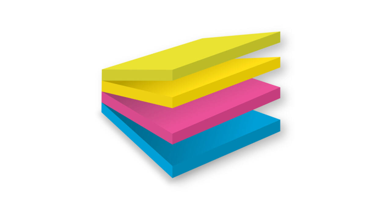 Memoblok Post-it 2014 Super Sticky 76x76mm smart kubus Rio 300 vel