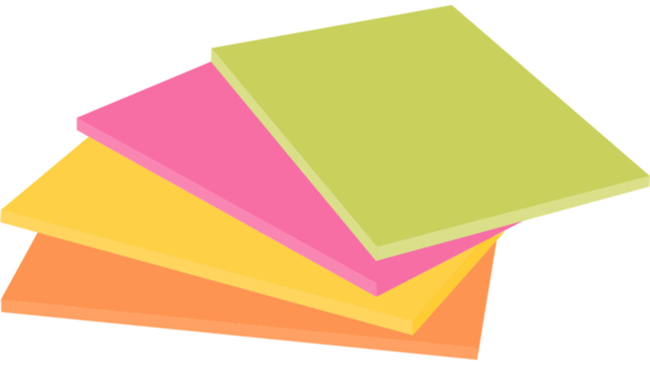Memoblok Post-it 6445 Super Sticky 152x101mm assorti 4 stuks