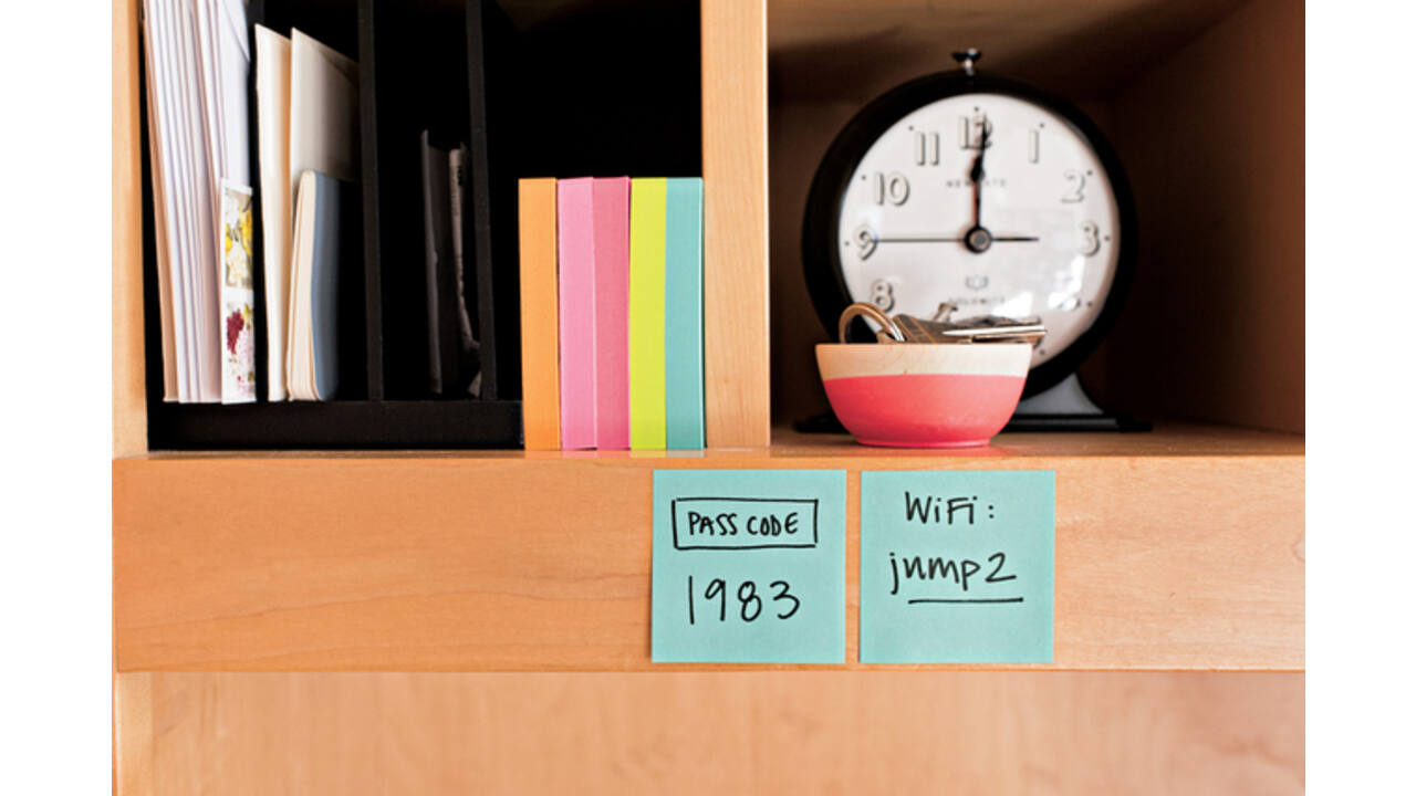 Memoblok Post-it 2028 76x76mm kubus pastel blauw