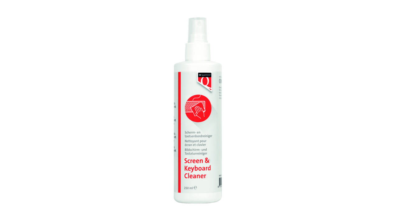 Reinigingsspray scherm/toetsenbord Quantore 250ml