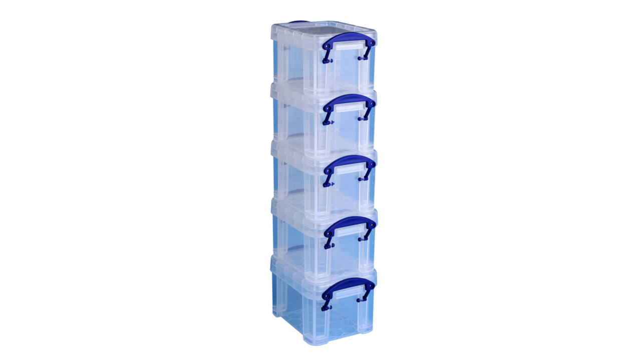 Opbergbox Really Useful 0.14 liter 90x65x55mm 5 stuks