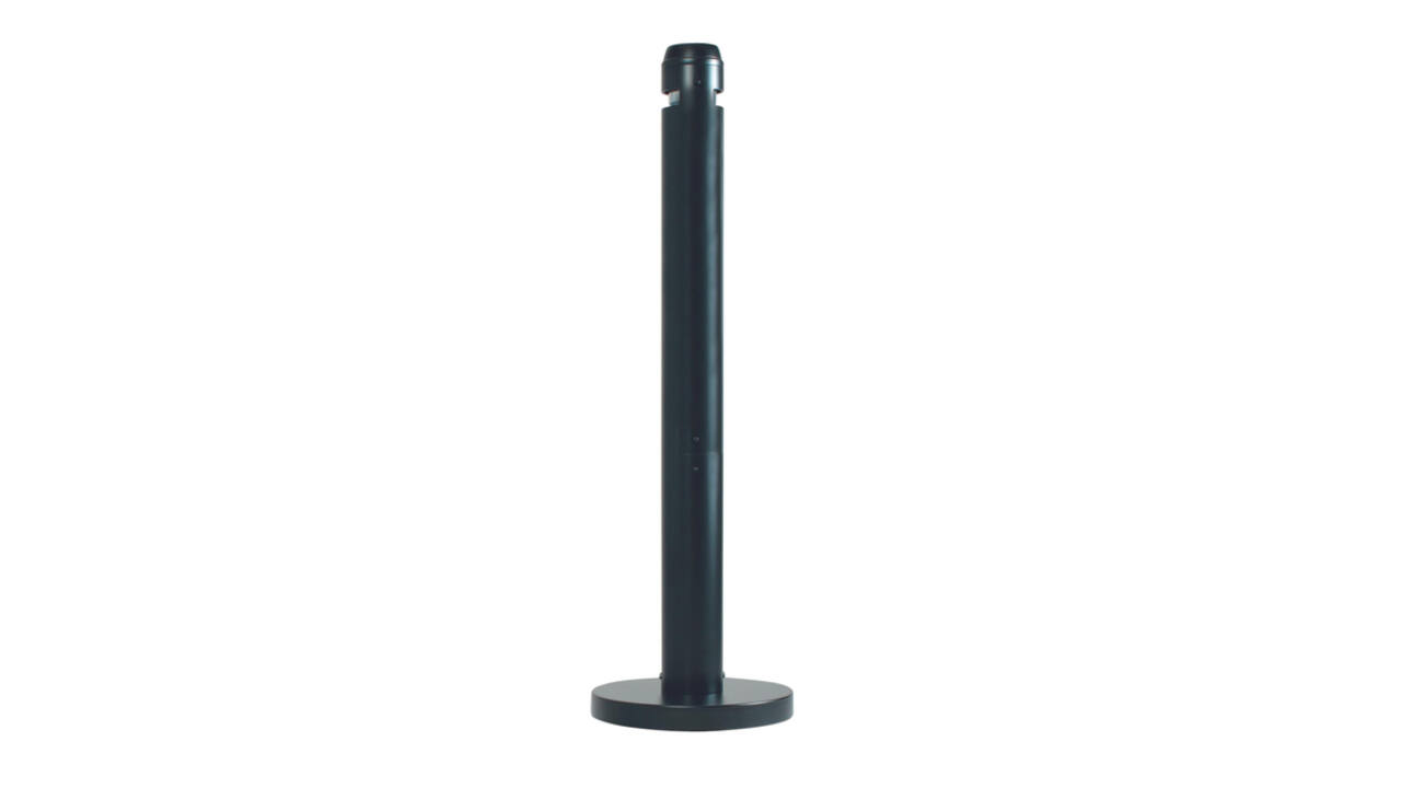 Asbak Rubbermaid Smokers' Pole vrijstaand zwart
