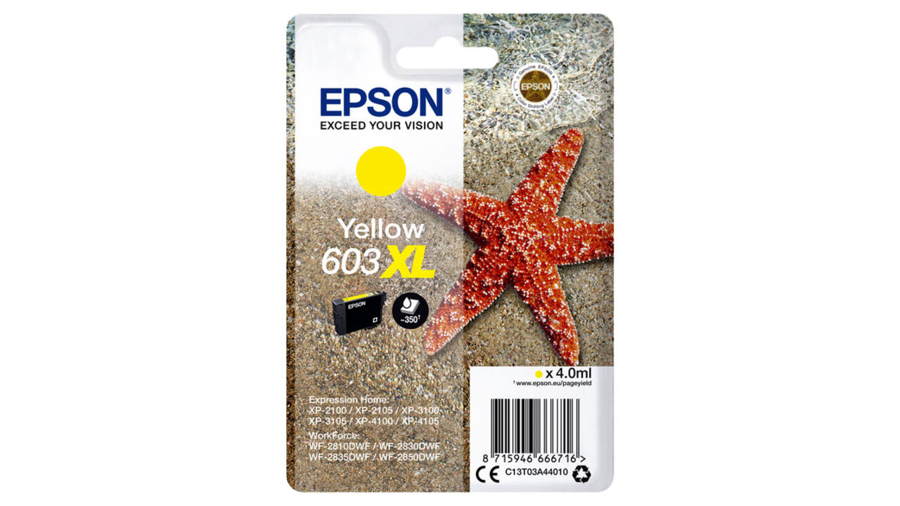 Inktcartridge Epson 603XL T03A4 geel