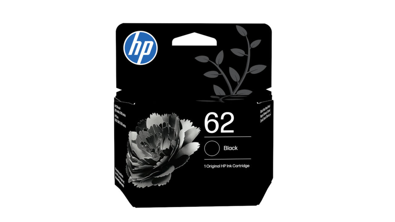 Inktcartridge HP C2P04AE 62 zwart