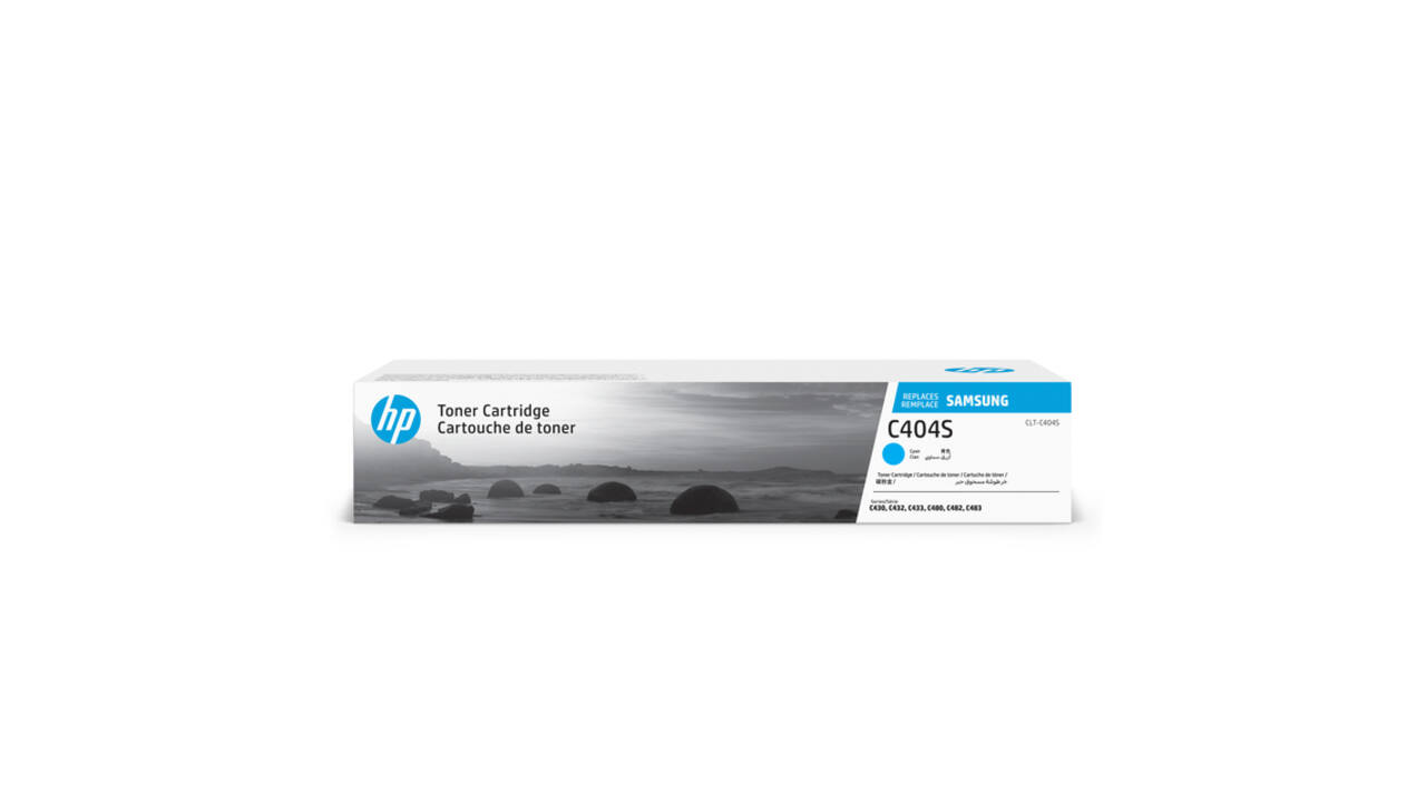 Tonercartridge Sam/hp CLT-C404S blauw